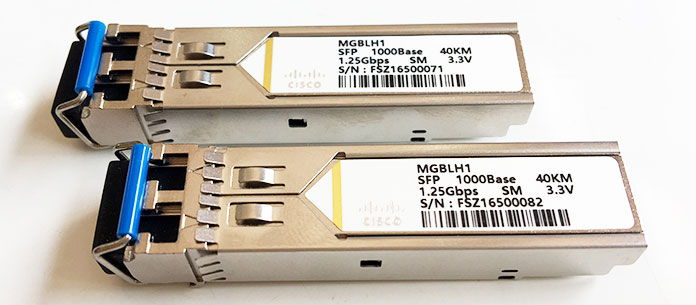 Module quang SFP 2 sợi Cisco MGBLH1 Singlemode tốc độ 1.25Gb