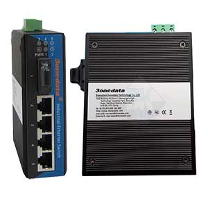 Switch mạng công nghiệp 5 Port 4 RJ45 + 1 cổng quang 3Onedata IES215-1F
