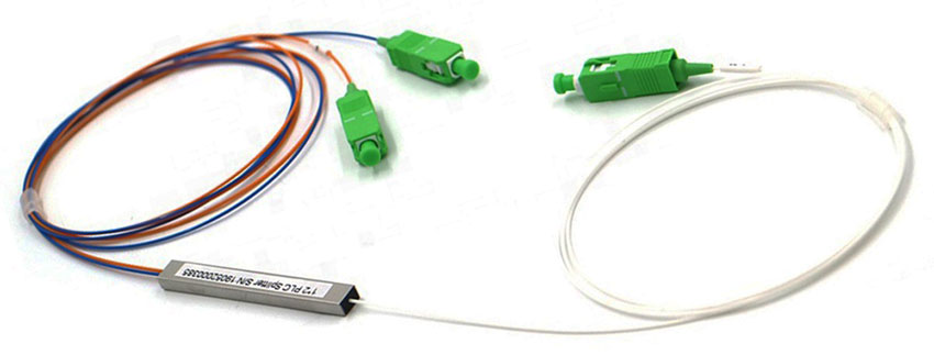 Bộ chia quang 1 ra 2 Optical Splitter PLC Mini Type