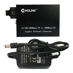Media converter 2 sợi, tốc độ 10/100/1000Mbps Ho-Link HL-2211S-20