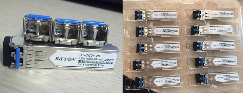 Module quang SFP 2 sợi tốc độ 1.25Gb BT-OC24-20