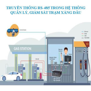 Cáp RS485 ứng dụng trong hệ thống quản lý, giám sát trạm xăng dầu